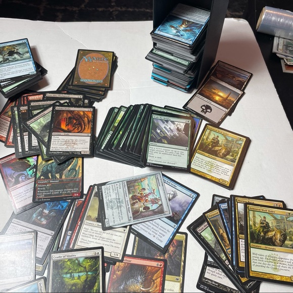 Magic The Gathering Cards MTG 100 Cards per Lot Wizards of the Coast - Picture 11 of 12